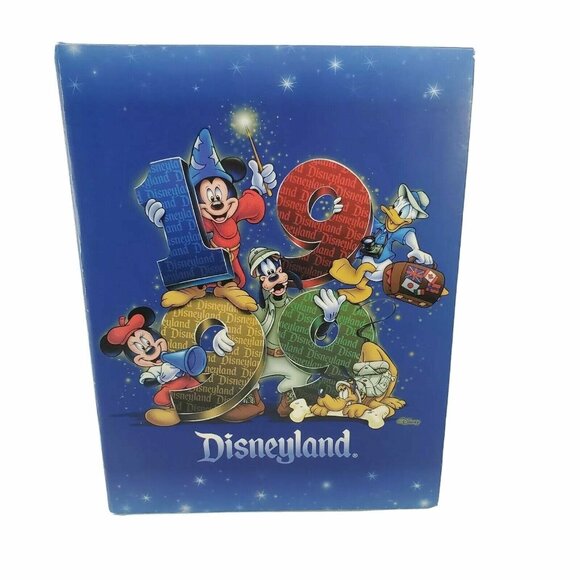 Vintage 1999 Disneyland Picture Album fits 4x6" pictures 10.5x 8" collect Fab 5 - Picture 1 of 9